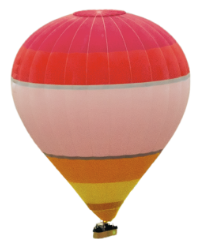 Montgolfière flottante